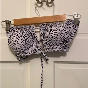 Bandeau Swim Double Back Tie